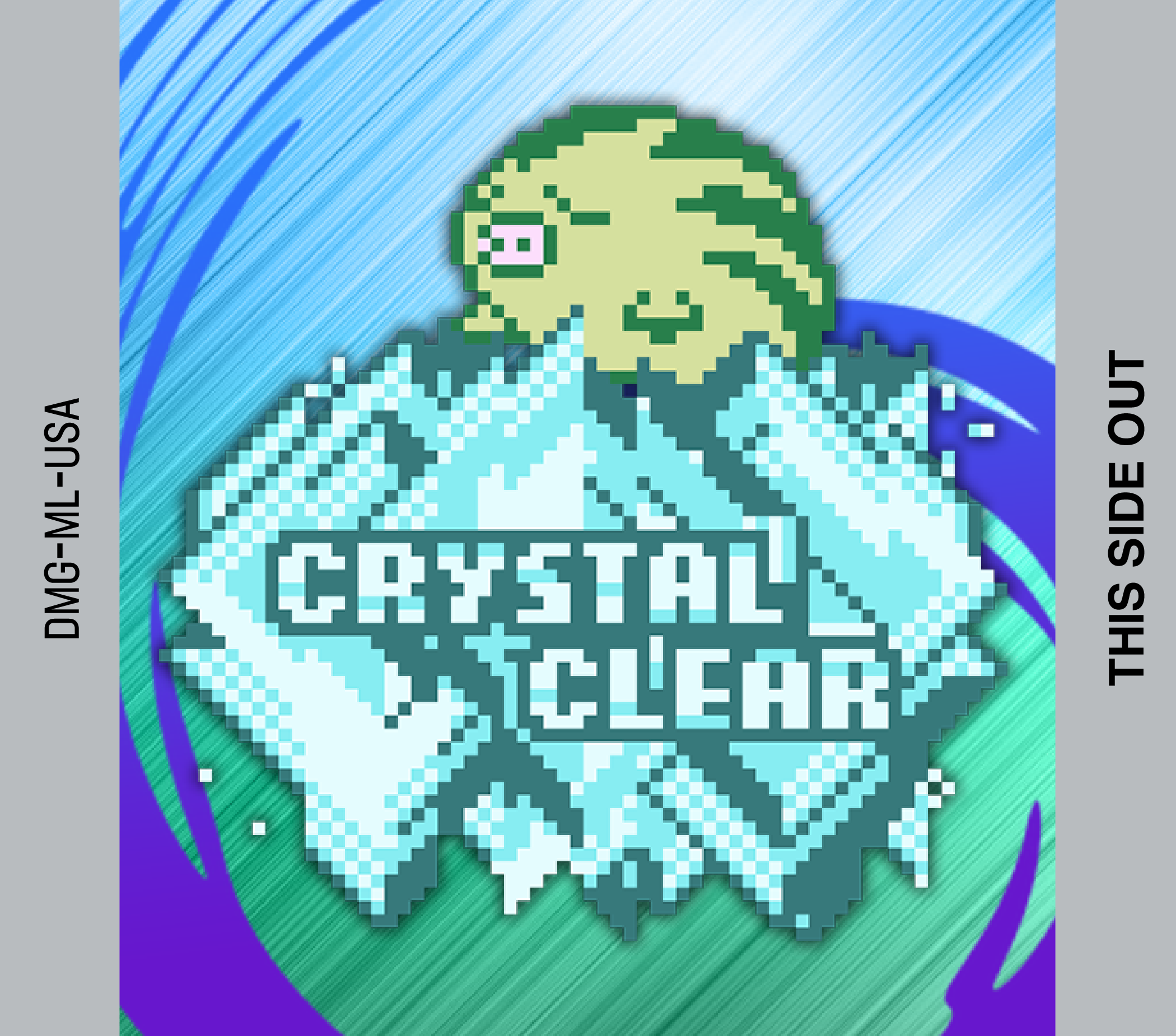 Crystal clear label